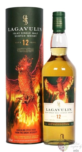 Lagavulin  Special release 2022  aged 12 years Islay whisky 57.3% vol.  0.70 l