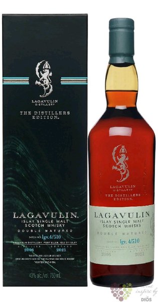 Lagavulin 2006  Distillers edition 2021  single malt Islay whisky 43% vol.  0.70 l