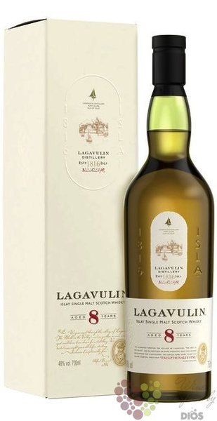 Lagavulin aged 8 years Islay whisky 48% vol.  0.70 l