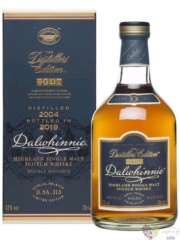 Dalwhinnie 2004  Distillers edition 2019  single malt Highland whisky 43% vol.  0.70 l