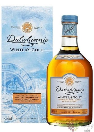 Dalwhinnie  Winter gold  single malt Highland whisky 43% vol.  0.70 l