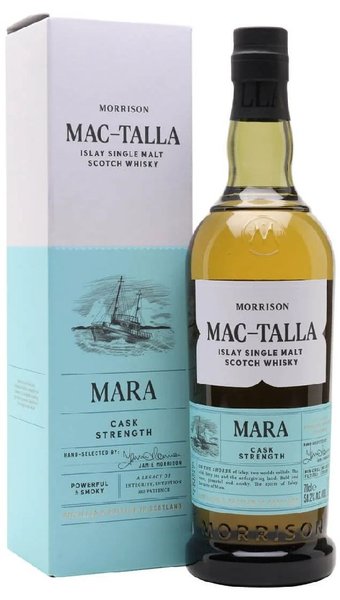 Mac Talla Morrison  Mara Cask Strength  single malt Islay whisky  58.2% vol.  0.70 l
