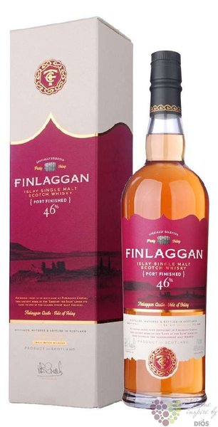 Finlaggan  Port finished  single malt Islay whisky 46% vol.  0.70 l