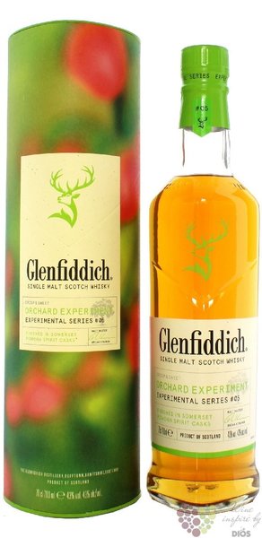 Glenfiddich Experiment  no.5 Orchard  Speyside whisky 43% vol. 0.70 l
