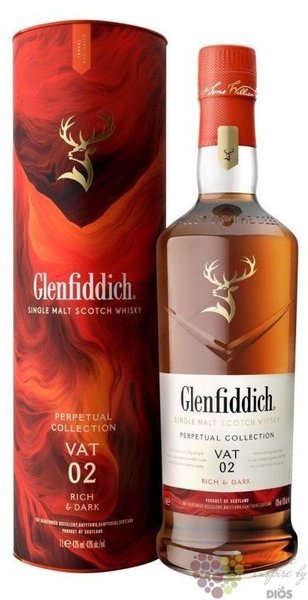 Glenfiddich Perpetual Collection  VAT 02  Speyside whisky 43% vol. 1.00 l