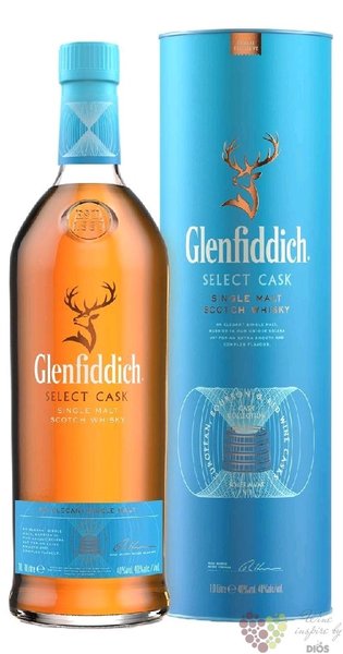 Glenfiddich cask collection  Select  single malt Speyside whisky 40% vol.  0.05 l