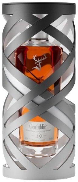 Glenfiddich aged 30 years single malt Speyside whisky  43% vol.  0.70 l