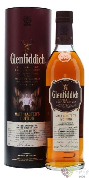 Glenfiddich  Malt Masters sherry cask batch 7.14  single malt Speyside whisky 43% vol.  0.70 l