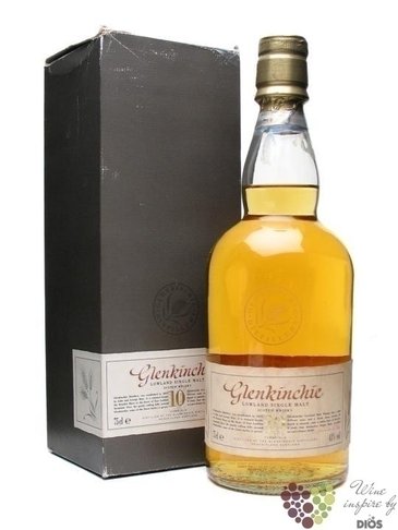 Glenkinchie 10 years old single malt Lowlands whisky 43% vol.  0.20 l