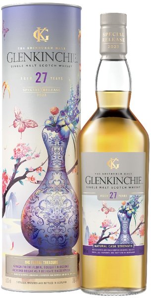 Glenkinchie  Special Release 2023  aged 27 years single malt Lowlands whisky  58.3% vol.  0.70 l