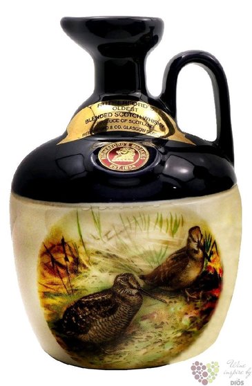 Rutherfords  Gamebird Decanter Black  aged 12 years premium Scotch whisky 40% vol.0.70 l