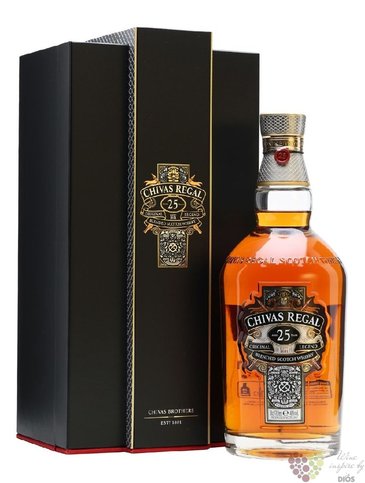 Chivas Regal  Original legend  aged 25 years premium Scotch whisky 40% vol.  0.70 l