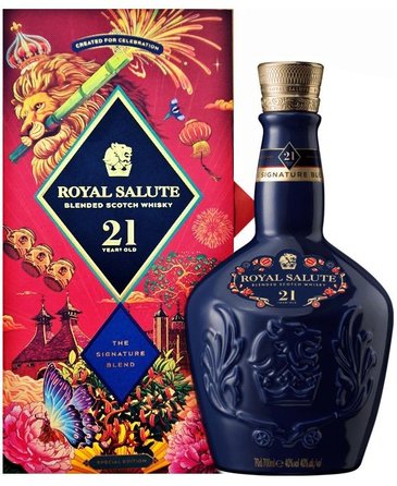 Chivas Royal Salute  Lunar New Year Signature  aged 21 years Scotch whisky  40% vol.  0.70 l