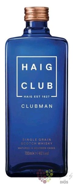 Haig  Club Clubman  single grain Scotch whisky  40% vol. 0.70l