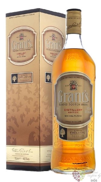 Grants  Distillery edition  blended Scotch whisky 46.3% vol.  1.00 l