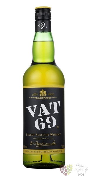 Vat 69 blended Scotch whisky 40% vol.  1.00 l