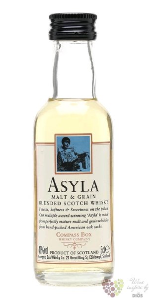 Compass Box  Asyla  blended Scotch whisky 40% vol.   0.05 l
