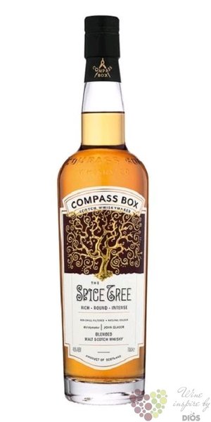 Compass Box  the Spice Tree bott.2022  blended malt Scotch whisky 46% vol.  0.70 l