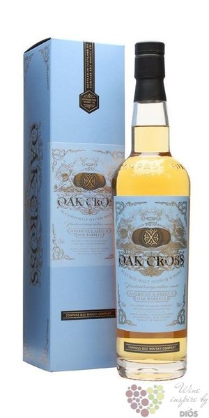 Compass Box  Oak Cross  blended malt Scotch whisky 43% vol.   0.70 l