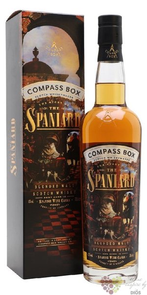 Compass Box  the Story of the Spaniard  blended malt Scotch whisky 46% vol.  0.70 l