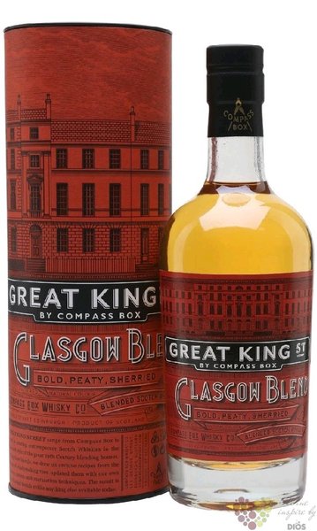 Compass Box  Great King street Glasgow blend  Scotch whisky 43% vol.  0.50 l