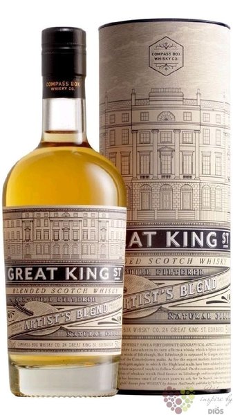 Compass Box  Great King street  artists blend of Scotch whisky 43% vol.  0.50 l