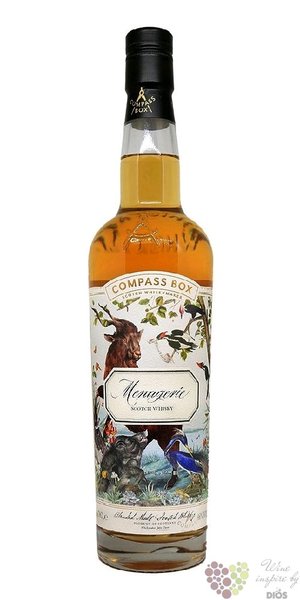 Compass Box „ Menagerie ” blended malt Scotch whisky 46% vol.  0.70 l