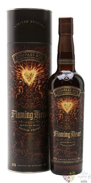 Compass Box  Flaming Heart 6th edition  blended malt Scotch whisky 48.9% vol.  0.70 l