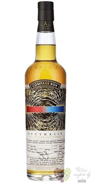 Compass Box  Synthesis Antipodes  blended malt Scotch whisky  50% vol.  0.70 l