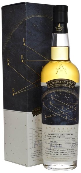 Compass Box  Ethereal  blended malt Scotch whisky  49% vol.  0.70 l