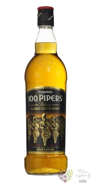 Seagram´s 100 Pipers blended Scotch whisky 40% vol.  0.70 l