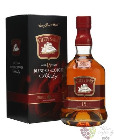 Cutty Sark aged 12 years blended Scotch whisky Berry Bros &amp; Rudd  40% vol.  0.70 l