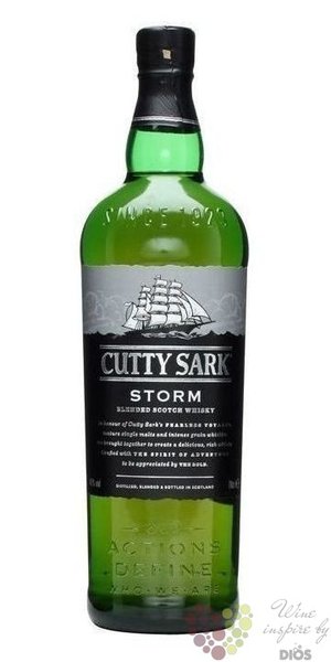 Cutty Sark  Storm  premium blended Scotch whisky by Berry Bros &amp; Rudd 46.5% vol.    0.70 l