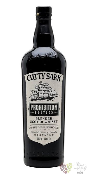 Cutty Sark  Prohibition  100 proof blended Scotch whisky by Berry Bros &amp; Rudd50% vol.  0.70 l