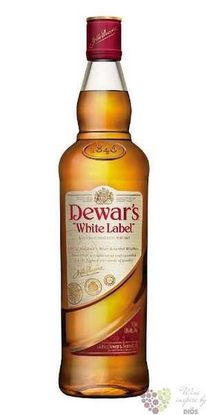 Dewars  White label  finest Scotch whisky 40% vol.  0.70 l