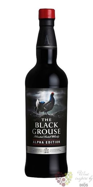 Famous Grouse  Black Grouse Alpha edition  blended Scotch whisky 40% vol.  0.70 l