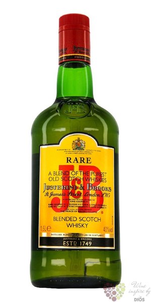 J&amp;B  Rare  blended Scotch whisky 40% vol.  1.50 l