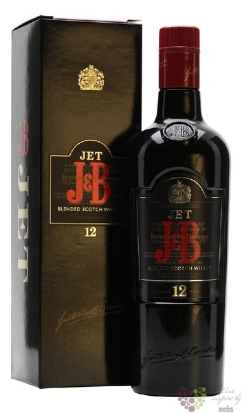 J&amp;B „ Jet ” aged 12 years blended Scotch whisky 40% vol.  0.70 l