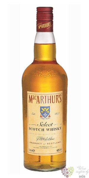 MacArthur´s Select Scotch whisky 40% vol.  1.00 l