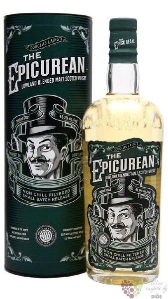Douglas Laing „ the Epicurean ” Lowland blended malt whisky 46.2% vol.  0.70 l