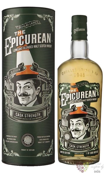 Douglas Laing  the Epicurean Glasgow ed.  Lowland whisky 56.8% vol.  0.70 l