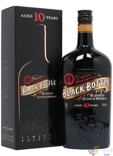 Black Bottle 10 years old blended Scotch whisky 40% vol.  0.70 l