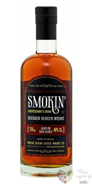 Smokin Gentleman´s dram blended Scotch whisky Duncan Taylor &amp; Co 40% vol.  0.70l