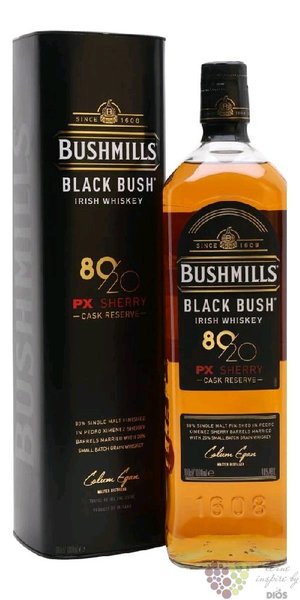 Bushmills  Black Bush 80/20  premium Irish whiskey 40% vol. 1.00 l