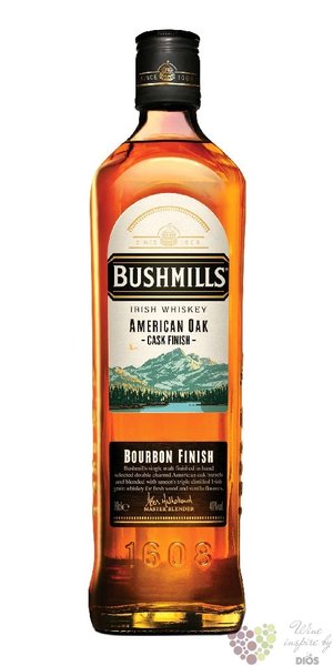 Bushmills  American Oak cask  Irish whiskey 40% vol.  0.70 l