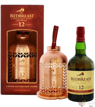 RedBreast   Bird Feeder  aged 12 years old pure pot still Irish whiskey 40% vol.  0.70 l