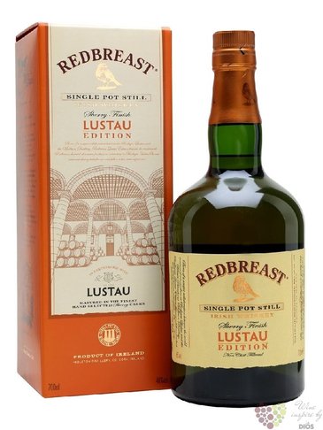 RedBreast  Lustau edition  pure pot still Irish whiskey 46% vol.  0.70 l