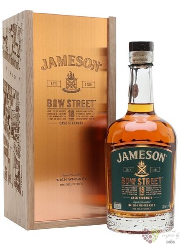 Jameson  Bow Street  aged 18 years premium Irish whiskey 55.3% vol.  0.70 l