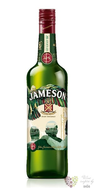 Jameson 2018  St.Patrick day  limited edition of triple distilled Irish whiskey 40% vol.  1.00 l