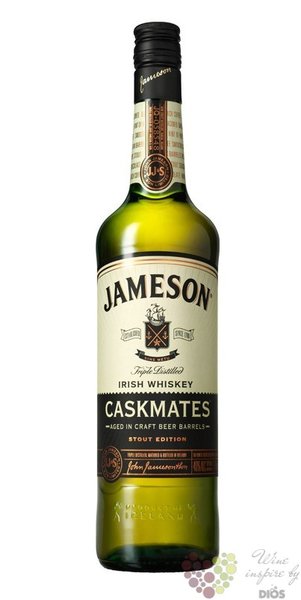 Jameson Caskmates  Stout edition  aged Irish whiskey 40% vol.  1.00 l